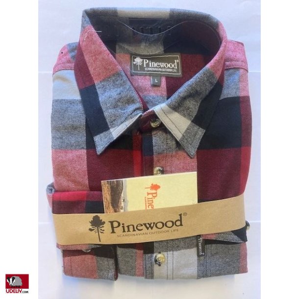 Pinewood Skovmandsskjorte 100% bomuld