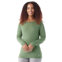 Smartwool Women's Classic All-Season Merino Base Layer Crew lang�rmet dame uldundertr�je