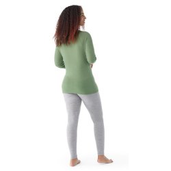 Smartwool Women's Classic All-Season Merino Base Layer Crew lang�rmet dame uldundertr�je