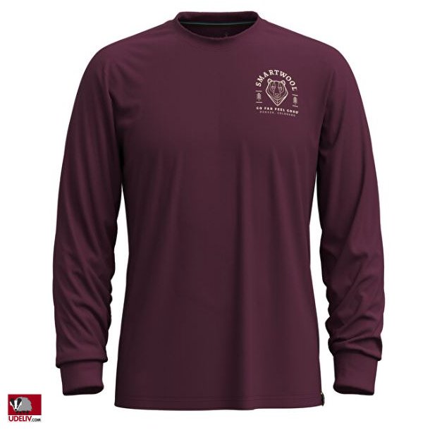 Smartwool Bear Stare Graphic Long Sleeve Tee