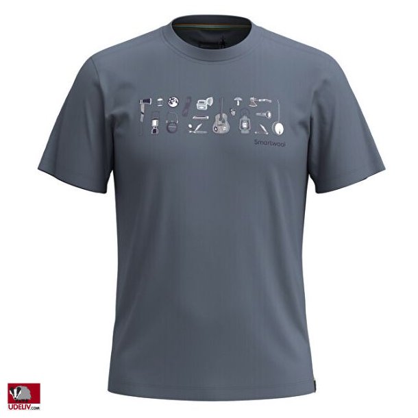 Smartwool Gone Camping Graphic Short Sleeve Tee Slim Fit T-shirt