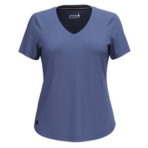 Smartwool Women's Active Ultralite V-Neck Short Sleeve Dame T-shirt