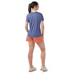 Smartwool Women's Active Ultralite V-Neck Short Sleeve Dame T-shirt