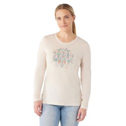 Smartwool Women's Floral Tundra Graphic Long Sleeve Tee