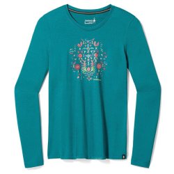 Smartwool Women's Floral Tundra Graphic Long Sleeve Tee