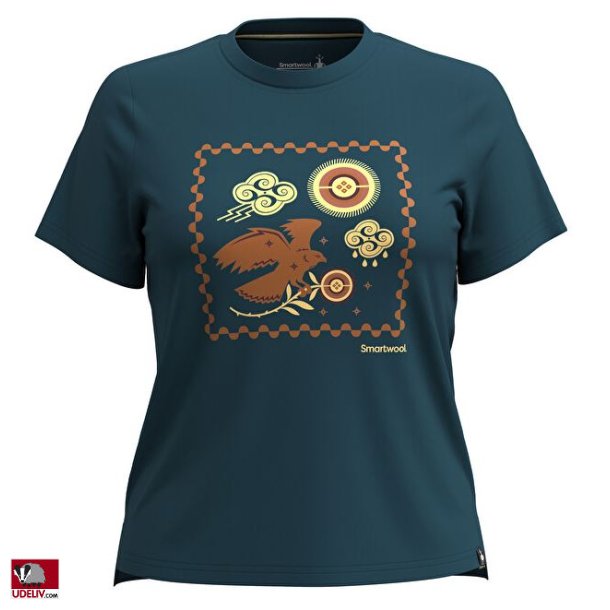 Smartwool Women's Guardian of the Skies Graphic Short Sleeve Tee Dame merinould t-shirt