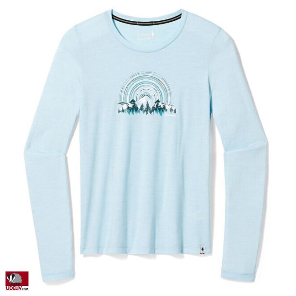 Smartwool Women's Never Summer Mountains Graphic Long Sleeve Tee