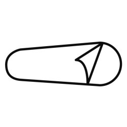 TravelSafe lagenpose microfiber - Mummy form