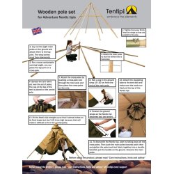 Tentipi ADV Trskelet / Trstnger - Strrelse 7, 9 eller 15