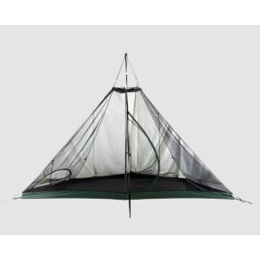 Tentipi Mesh indertelt 9 Base 1/2 gulv, 2 lynl�s�bninger (Passer til Tentipi ZirkonDuo 9)