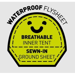 Trespass Torrisdale 6 personers telt