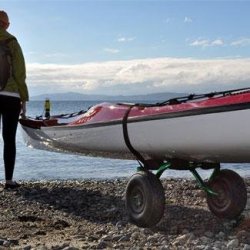 Kajakvogn m. spndestrop