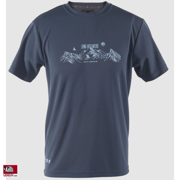 Wolf Camper Alps Herre T-shirt 