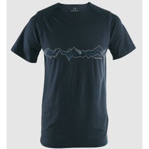 Wolf Camper Geilo Herre T-shirt i Merinould