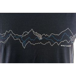 Wolf Camper Geilo Herre T-shirt i Merinould