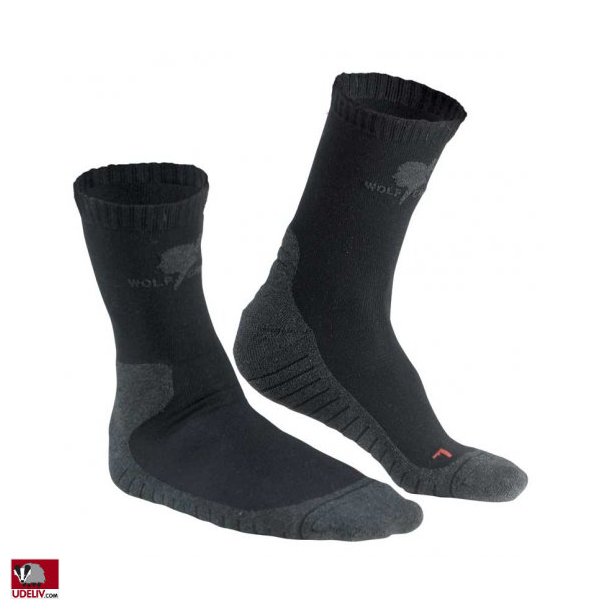 Wolf Camper Moccasin Sokker