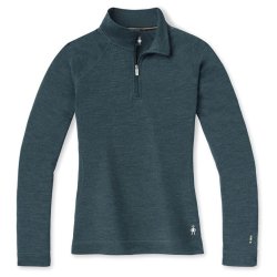 Smartwool Women's Classic Thermal Merino 250 Base Layer 1/4 Zip - Dame uldundertrje m. 1/4 lynls