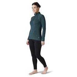 Smartwool Women's Classic Thermal Merino 250 Base Layer 1/4 Zip - Dame uldundertrje m. 1/4 lynls